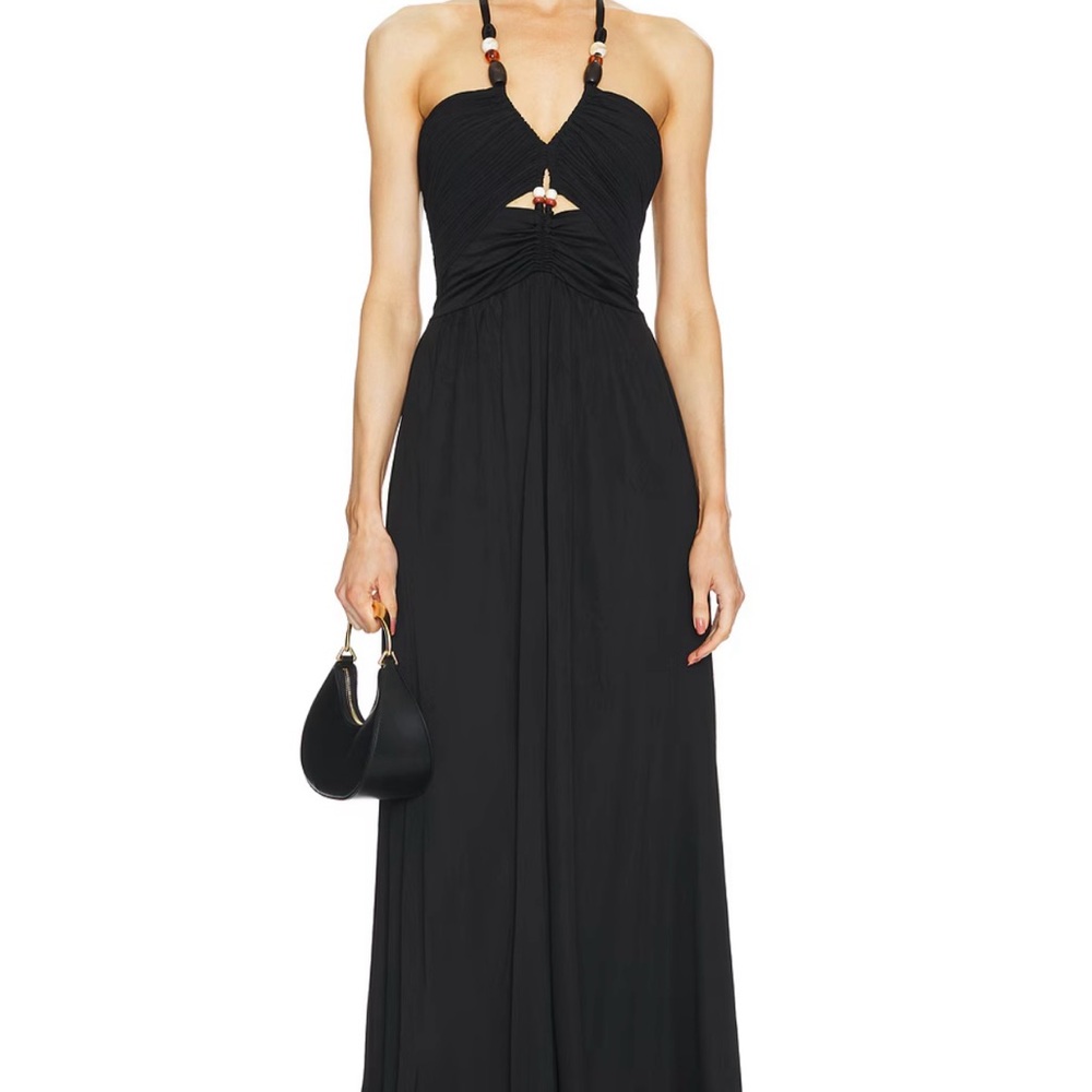 Diane Von Furstenberg Size S Black Caty Dress